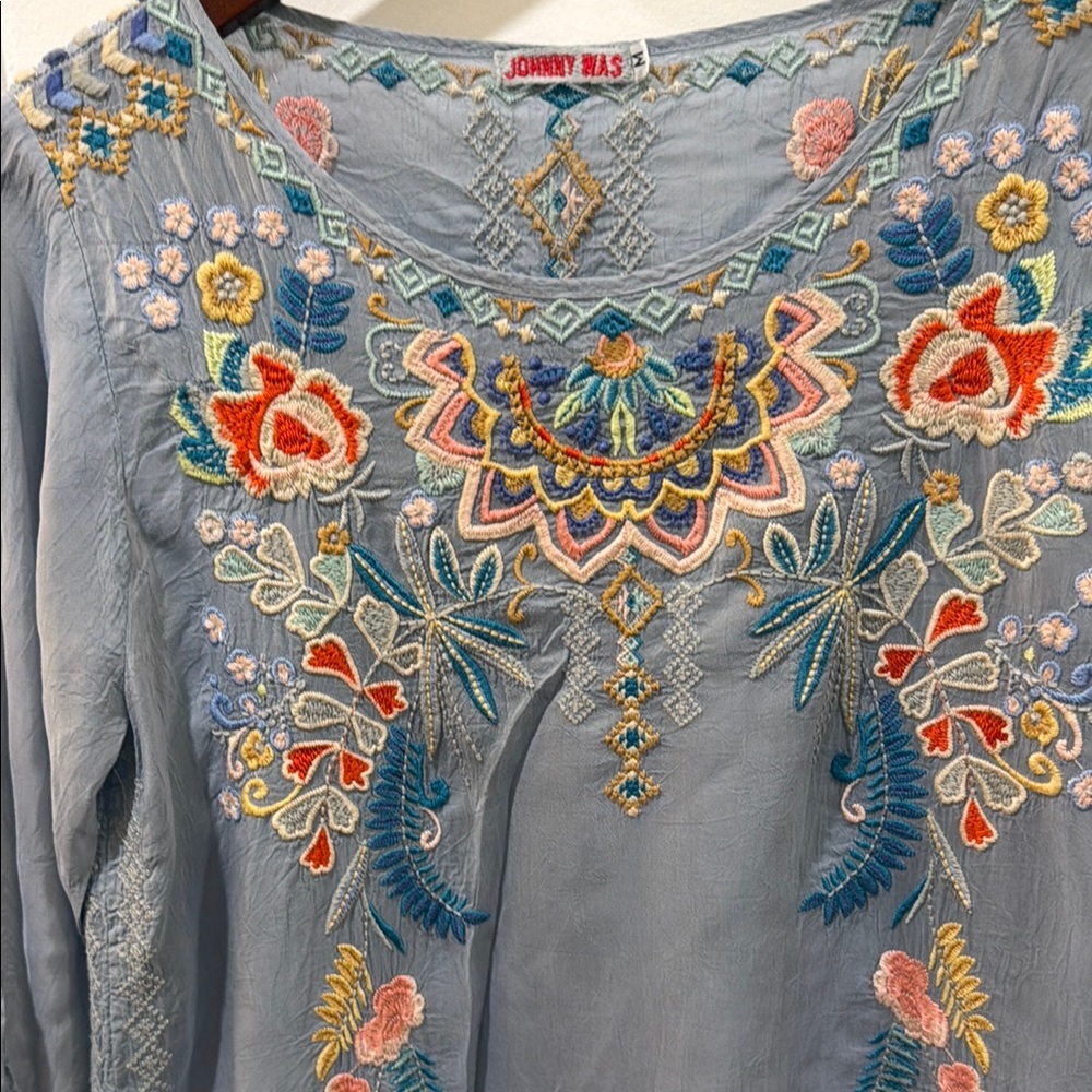 Johnny Was Embroidered Tunic - Picture 6 of 6